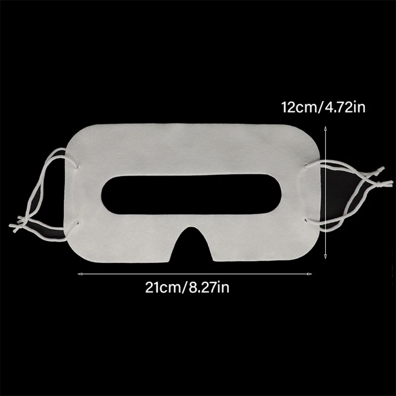 090f Tabrics non tissés Hygiène PAD 100 pièces / Set Face Mask Anti-Sweat jetable pour Vive 3D Virtual Reality