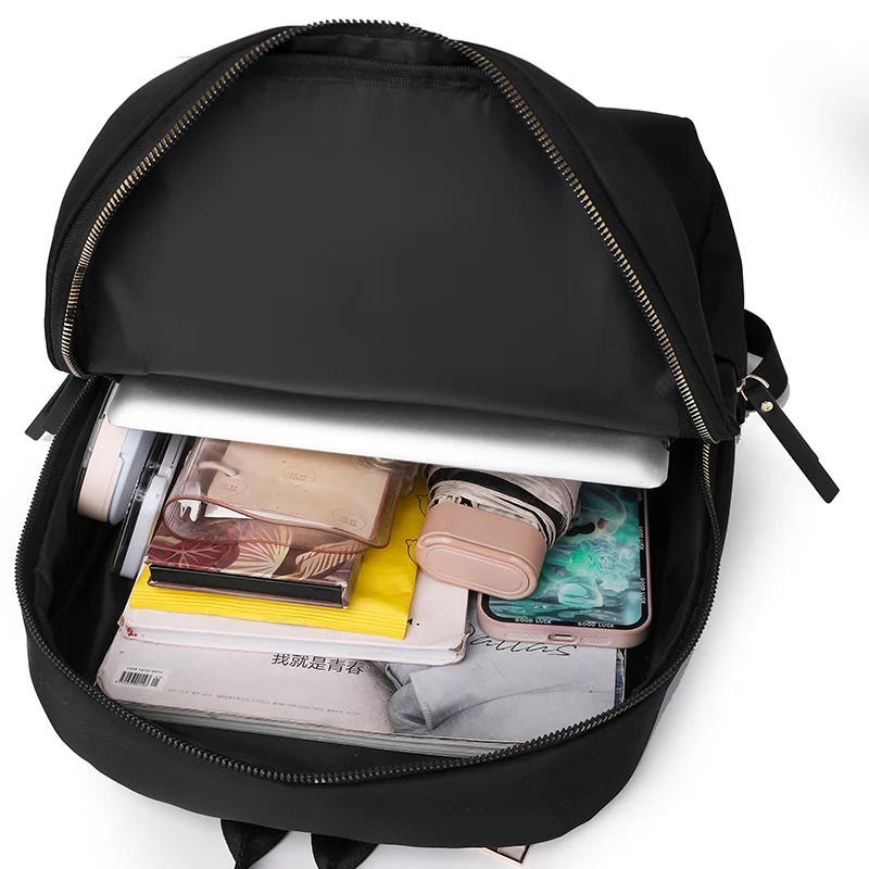 Nylon Lightweight Travel Backpack Daypack with Multiple Pockets for Women Amazon.com | Generic Mini Travel Lightweight Nylon Packable  main image 4