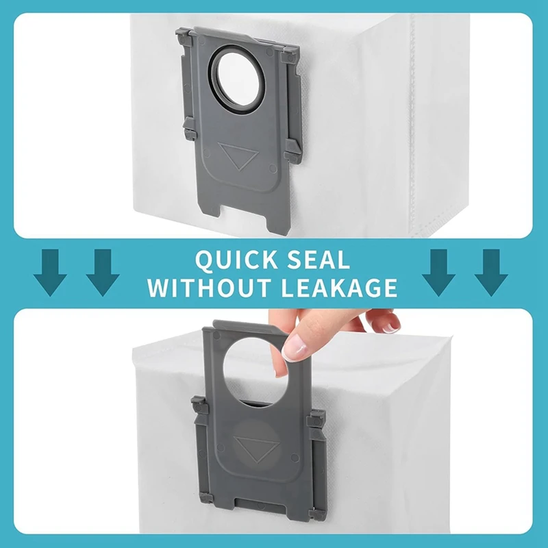 Roborock 교체용 먼지 봉투, 진공 청소기 가방, S8 +, S8 Pro Ultra, S7 Maxv Ultra, Q5, Q5 +, Q7 +, Q7 Max, 16PCs