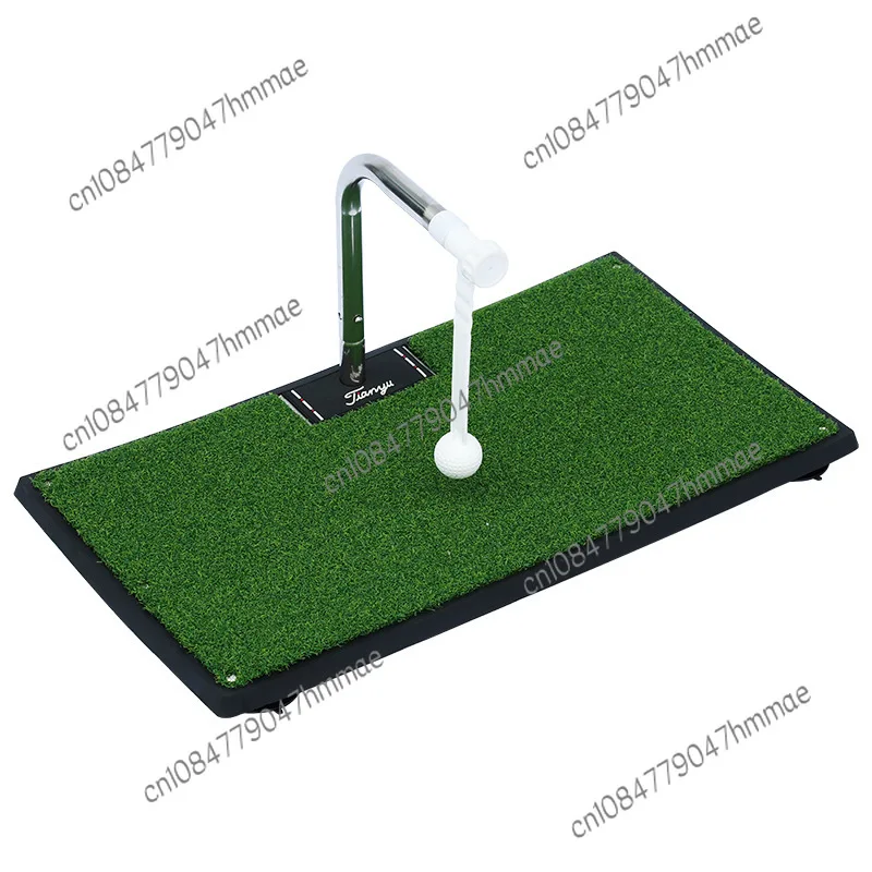 Entrenador de Swing de Golf para interiores, barra giratoria de 360 °, ventosa, alfombrilla de Golf