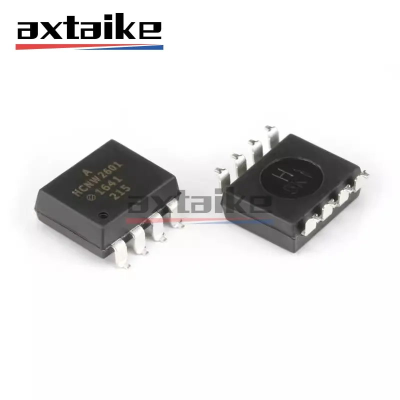 5PCS HCNW2601 SMD 8Pin HCNW2601-500E High CMR High Speed TTL Compatible Optocouplers SMD IC Chip