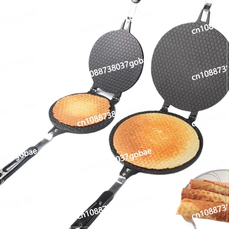 Compact Household Egg Roll and Pancake Maker, Crepe Cooker Machine for Easy Home Breakfast and Snack Preparation