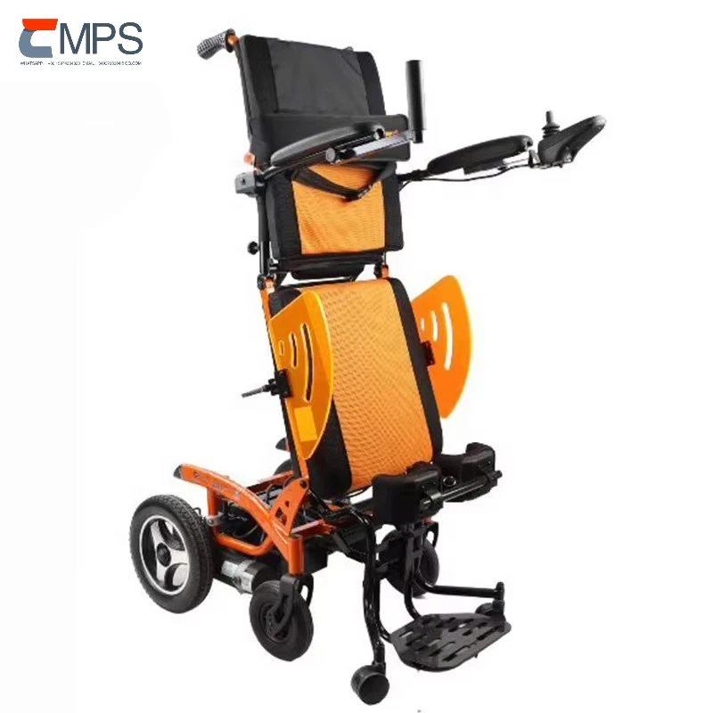 HL139L Nursing Standup Electric Wheelchair with Lifting Standing Assist Features Paraplegia Equipment Lifetime Warranty