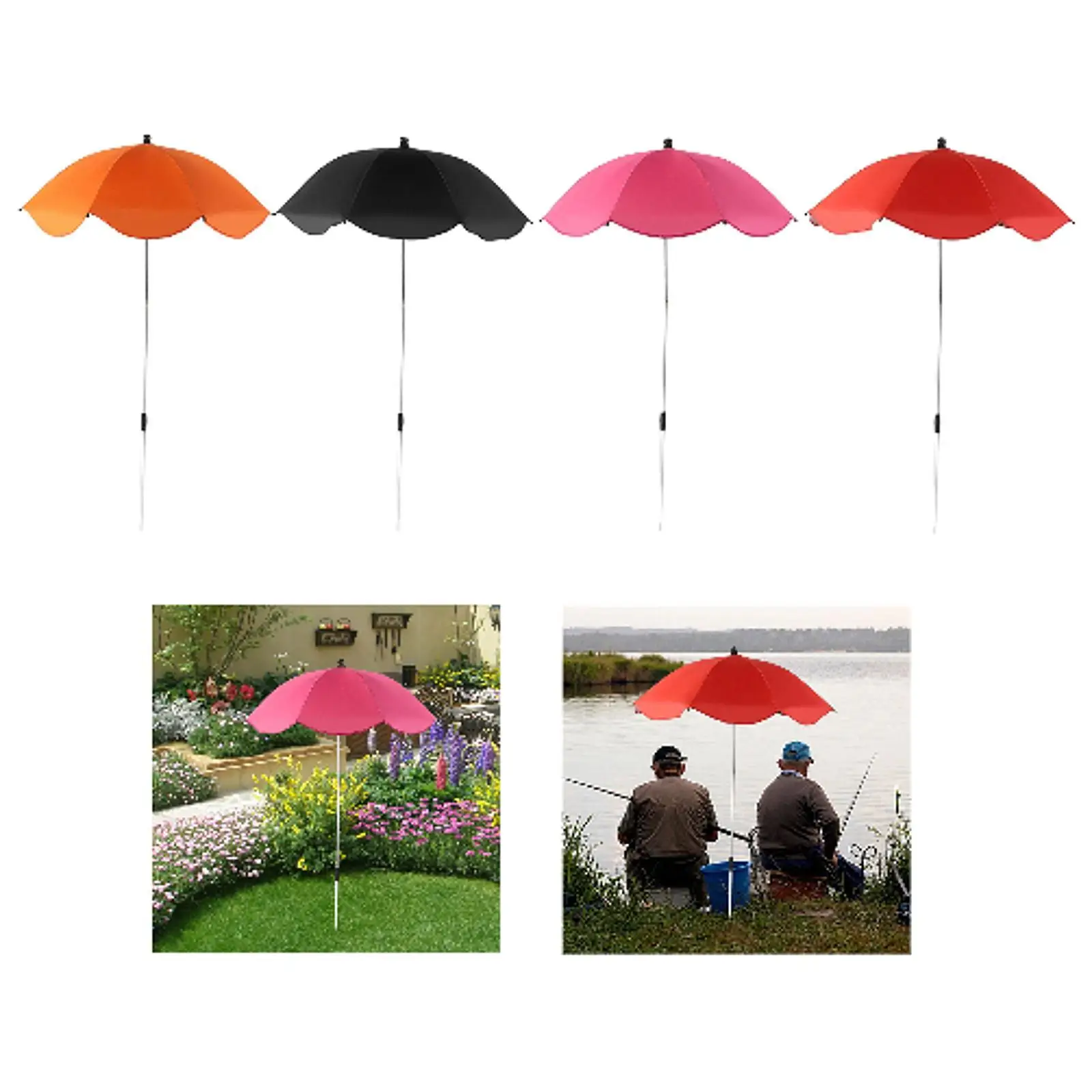Outdoor Plant Umbrella Decor Canopy Multifunctional Sun Protection Plant Shade Cover Garden Umbrella for Garden Beds