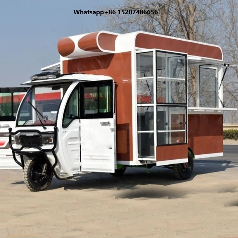 Wholesale Electric Tricycles 3 Wheel Lithium Lead Acid Battery Pedicab Manufacturer Price Drivable Food Truck