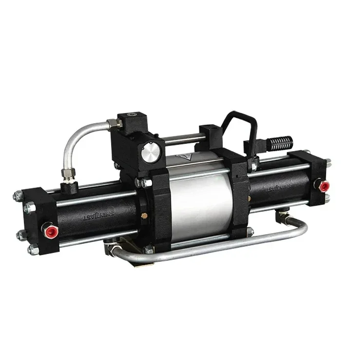 Pneumatic Driven Air Driven Double Stage Single Acting Gas Booster Pneumatic Piston Pump