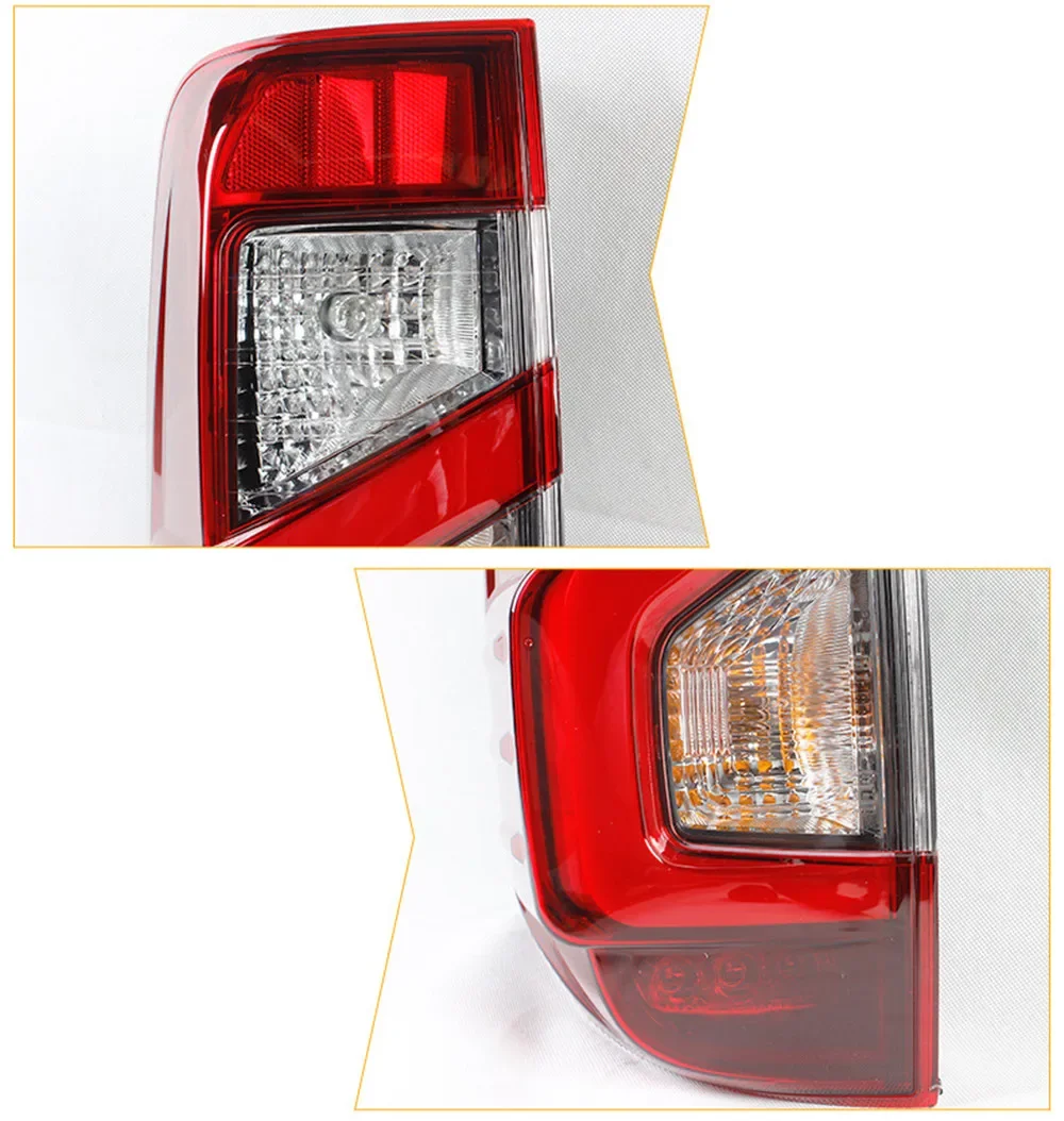 Pair Left&Right Auto Led Tail light For Nissan Navara Np300 2015 2016 2017 2018-2021 Turn Signal Warning Tail Car Brake Light