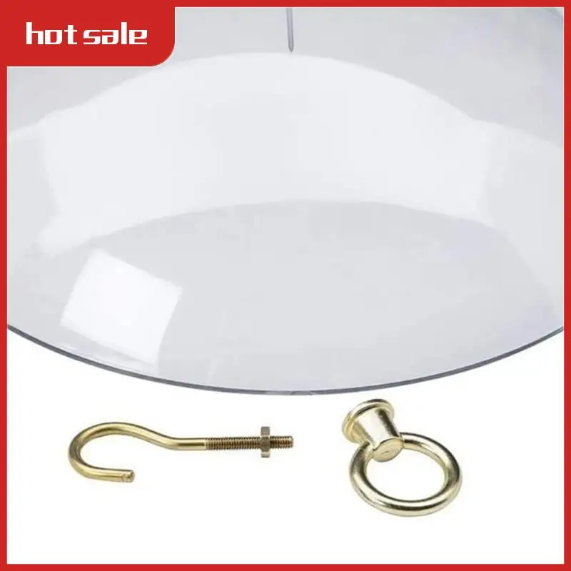 

A21R-2PCS Anti-Squirrel Bird Feeders Protective Cover,Dome Protective Dome,Rain Protective Cover For Hanging Bird Feeders