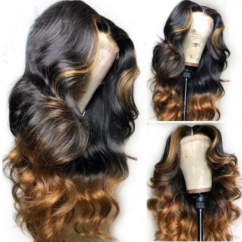 

Factory European and American Style Full Wig for Women, Long Curly Hair with Big Waves, High Temperature Fiber Synthetic Wig