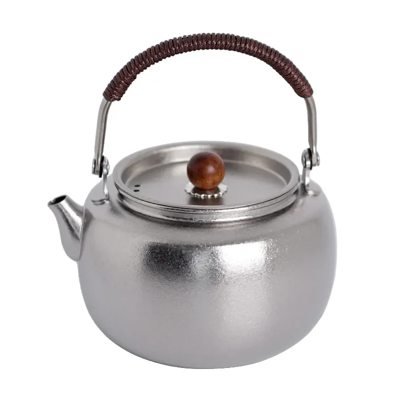 

Pure Titanium Gift Box Kettle Household Gift Pot Pure Titanium Large Capacity Teapot with Tea Filter Teapot Electric Ceramic