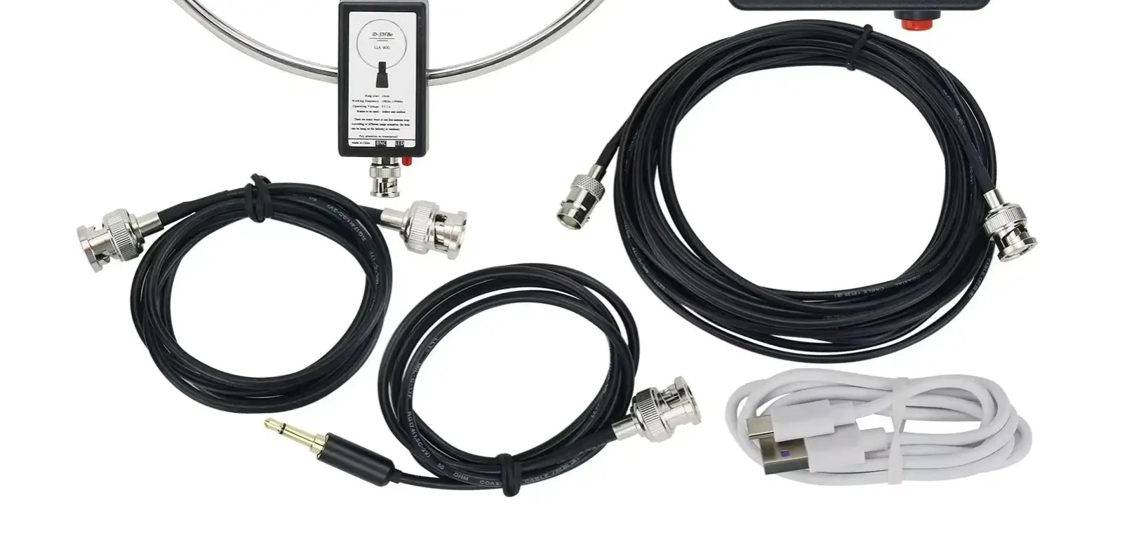 2026 4. GA-800 Active Loop Antenna Portable Shortwave HF Antenna 10KHz-159MHz for Radios  76899