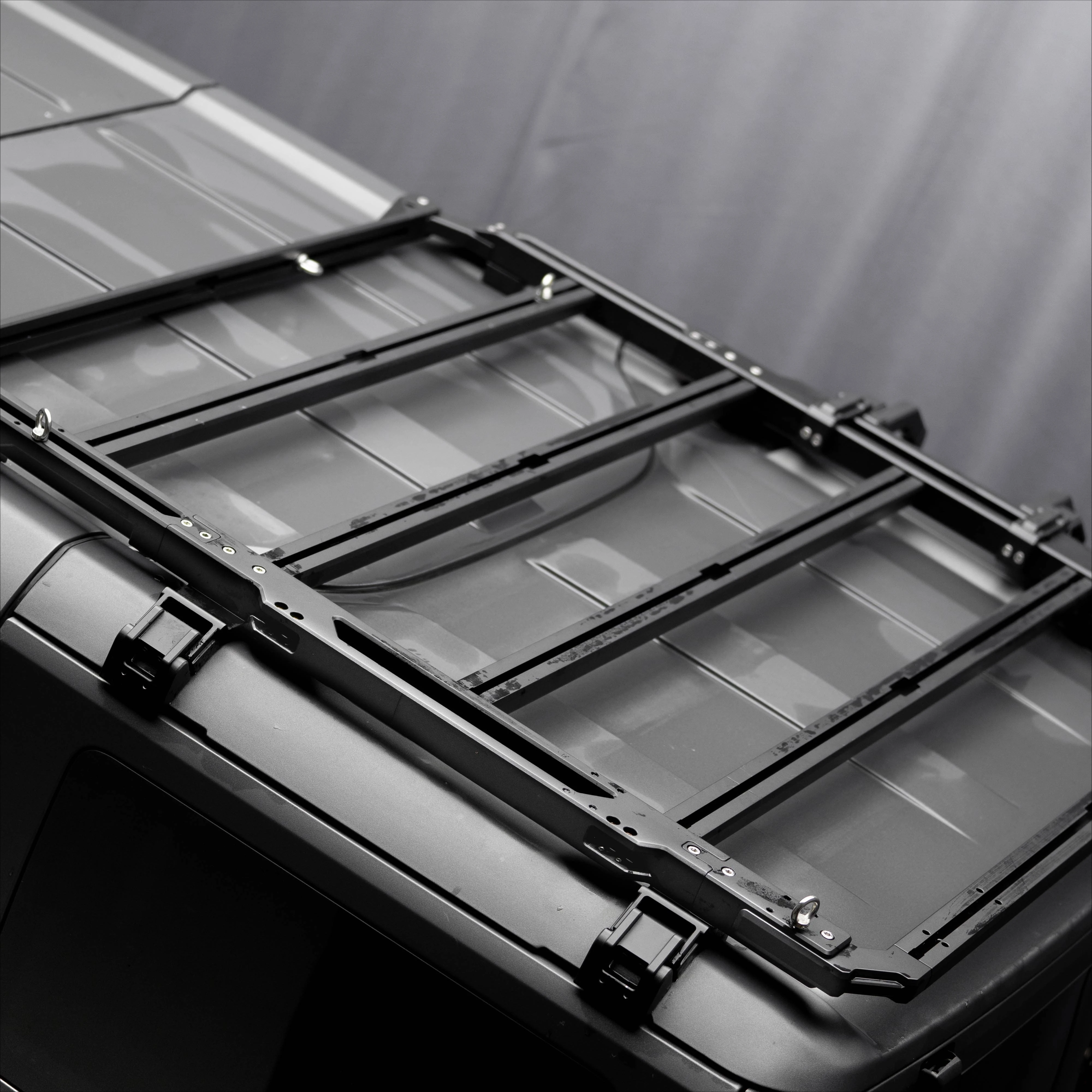 

Aluminum-Magnesium Alloy Roof Rack for Ford Bronco CNC Machinedcustomcustom
