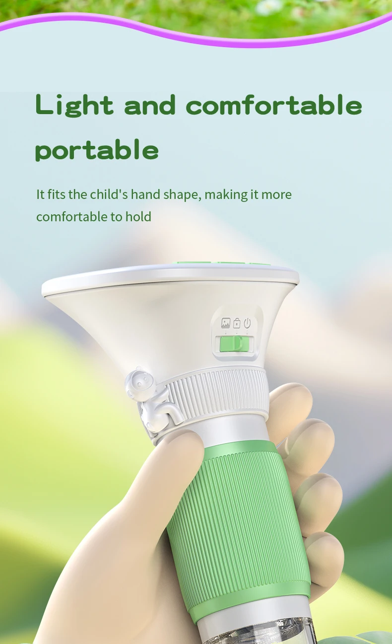 Children's Handheld Microscope with Rotating Focus and 2.4-Inch High-Definition Screen for Outdoor Children's Science Microscope
