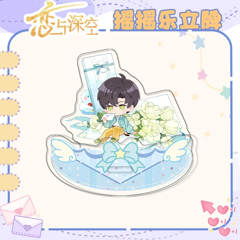 アニメゲーム愛とディープスペースラファエルゼインザビエルシラスコスプレアクリル中間層とウォブル飾り解凍おもちゃギフト