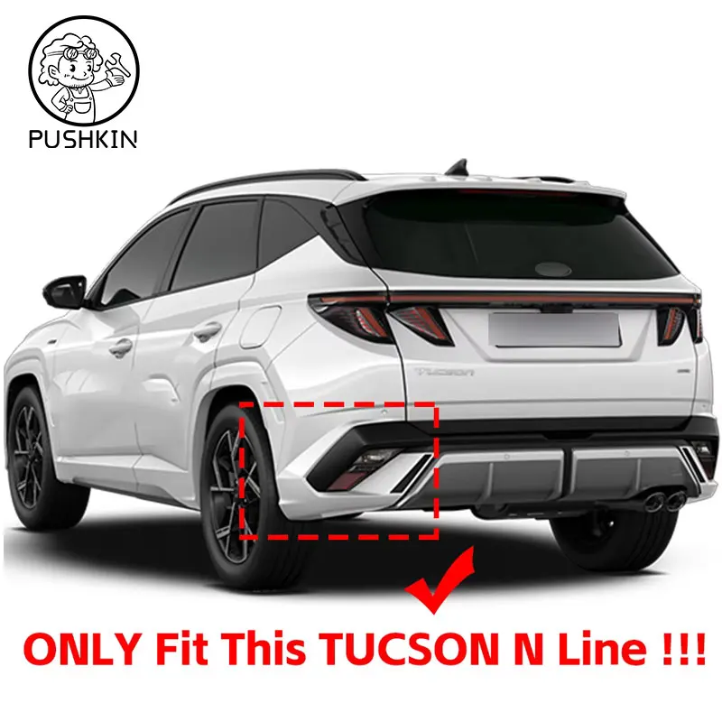 Spatlappen Voor Hyundai TUCSON Hybrid N Lijn 2024 2025 Spatborden Spatlappen Splash Guards Wielen Spatbord Auto Accessoires 4 Stuks