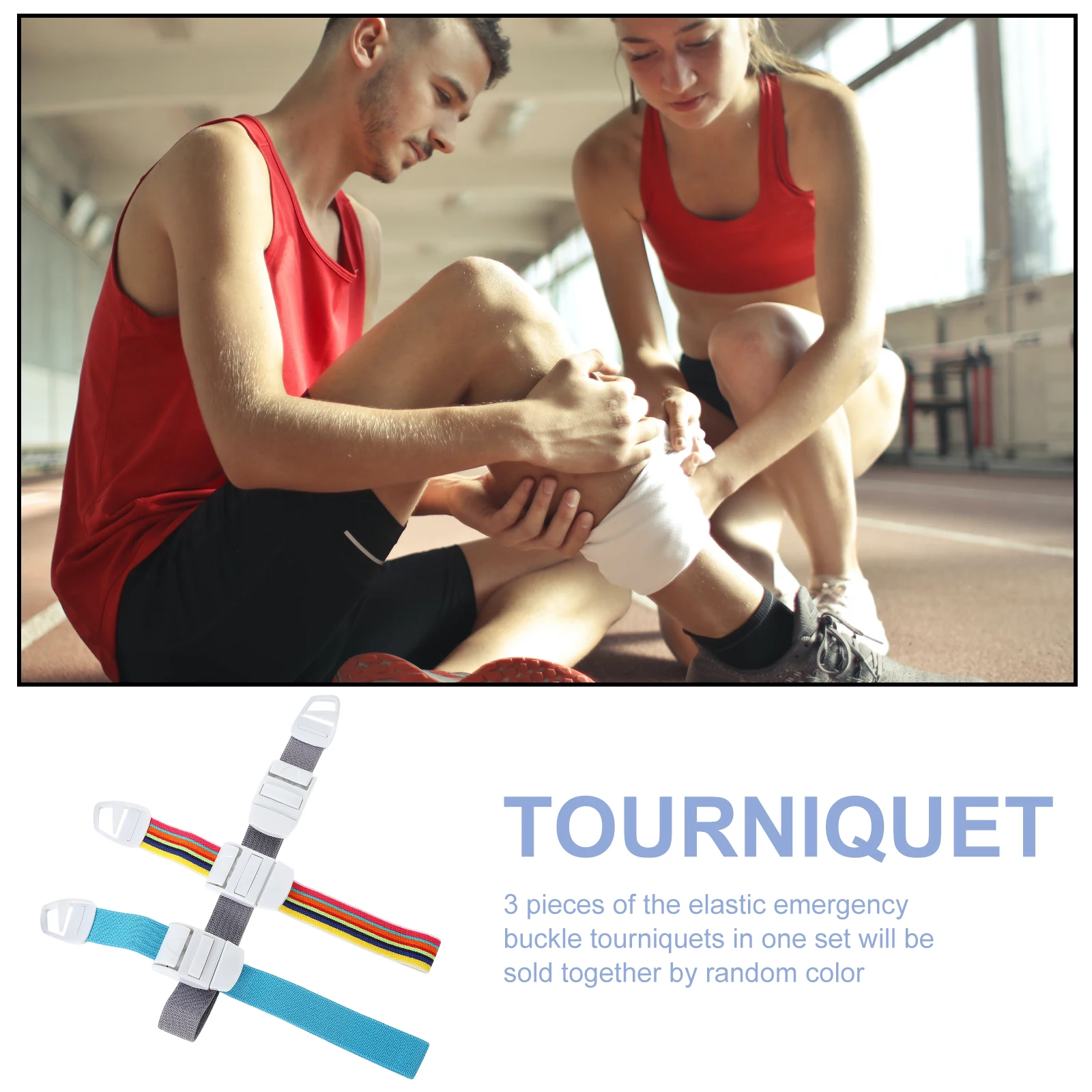 Emergency tourniquet Elastic tourniquet Buckle tourniquet Medical emergency tourniquet Quick release tourniquet