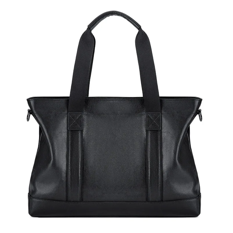 New Fashion Briefcase Business Casual Genuine Messenger Luxury Leather Bag Men Bags Layer Cowhide Bag Lightweight Men's Handbag