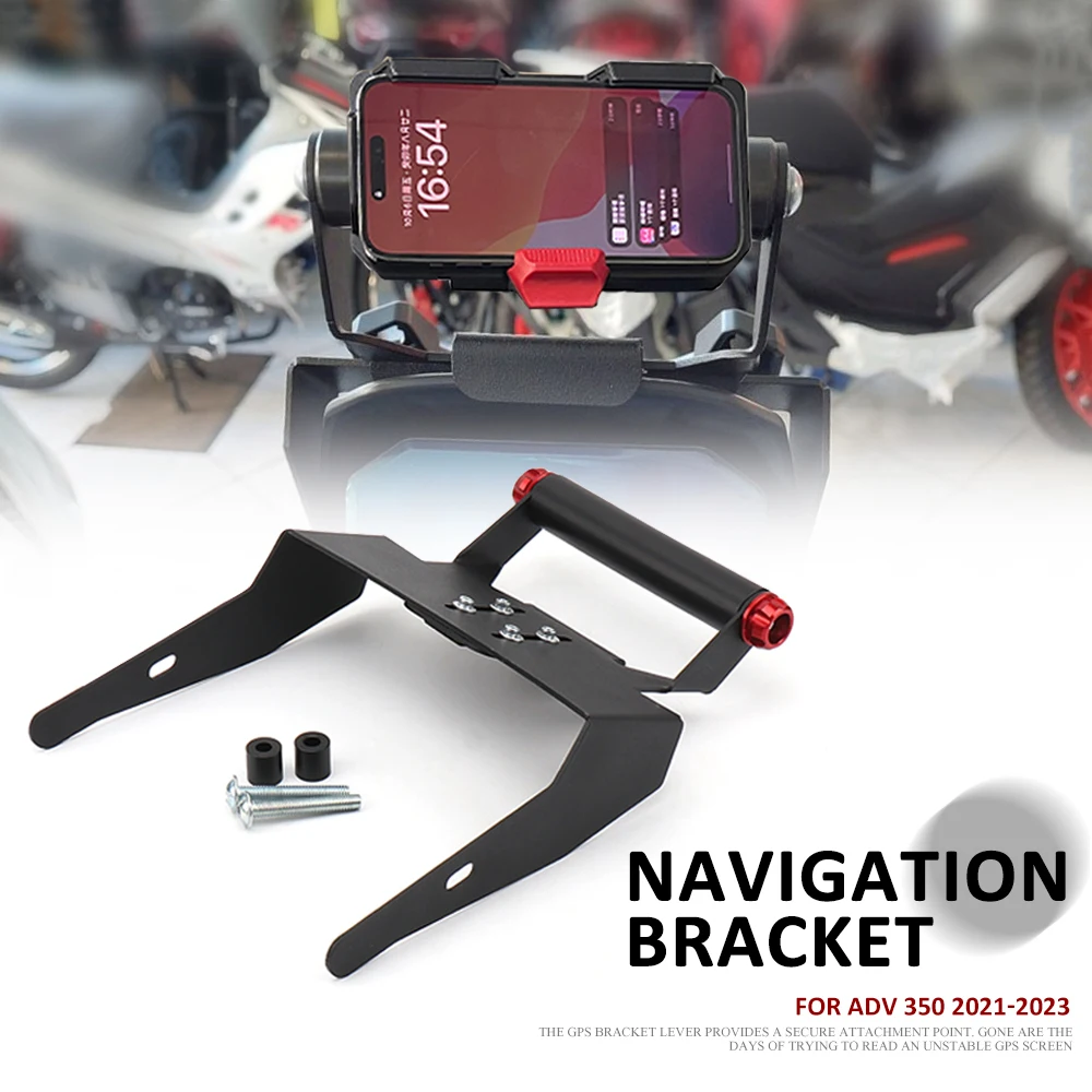 

Motorcycle Accessories GPS Mount Navigation Bracket Supporter Holder For Honda ADV 350 ADV350 adv350 Adv350 2021 2022 2023