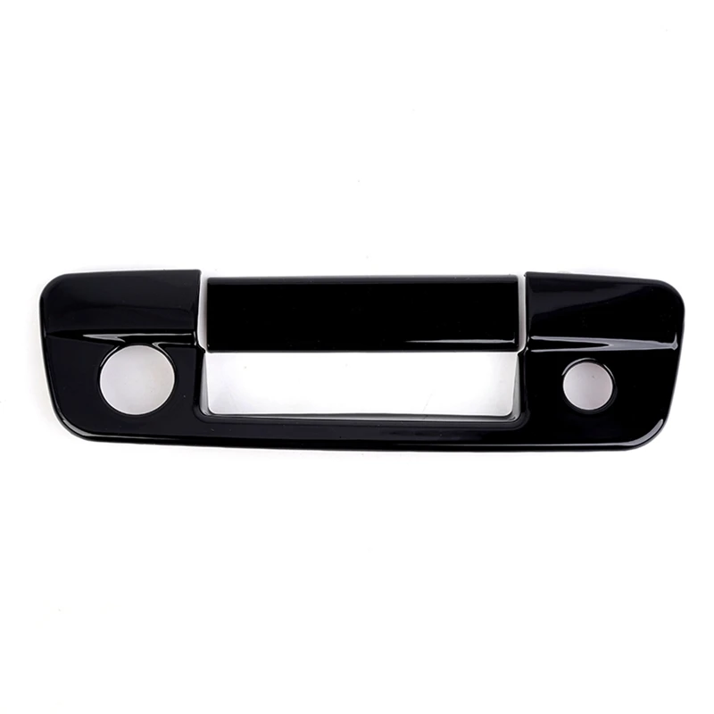 Newfor Dodge Ram 1500 2500 3500 2009-2018 Exterior Door Handle Cover + Tailgate Door Handle Cover Trim Accessories, Black