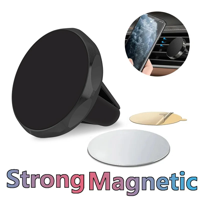 Magnetic Phone Holder in Car Air Vent Mount Magnet Stand Sticker Interior Car GPS Support for Cell Phone Holder Car Accessories