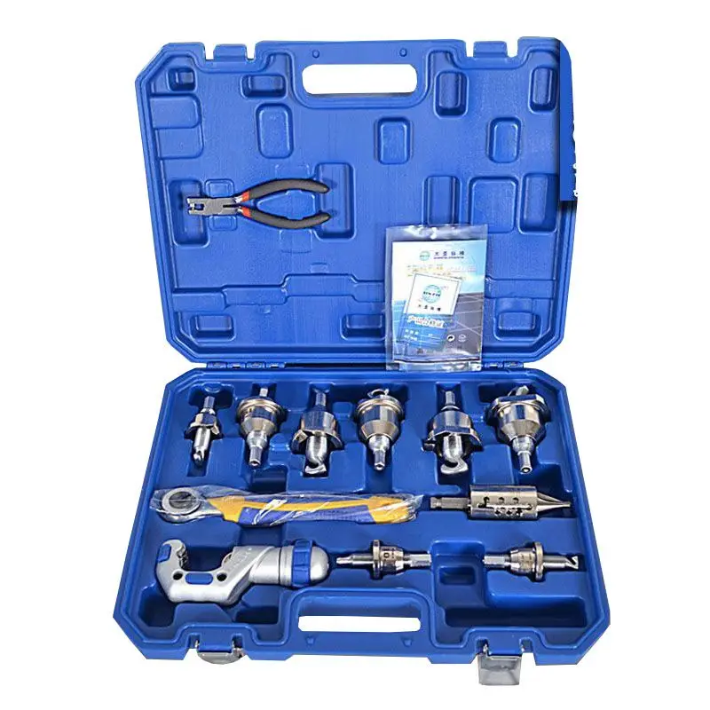 T-buraco Cobre Tubo Extrator Soldagem Redutor Material de Cobre Duro Durável Ferramenta de Refrigeração Tee-extrator Define T800