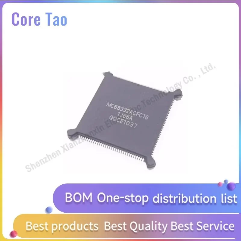 1PCS/LOT  MC68332ACFC16 MC68332ACFC MC68332 QFP132 Microcontroller chip