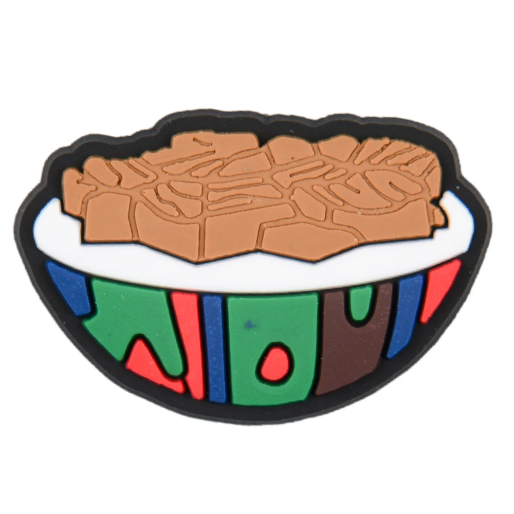 Cute Fast Food Burger Shoes Charms Men Women Taco Bell Shoe Decoration Accessories For Kids Boy Girls Adult Party Favor view 2