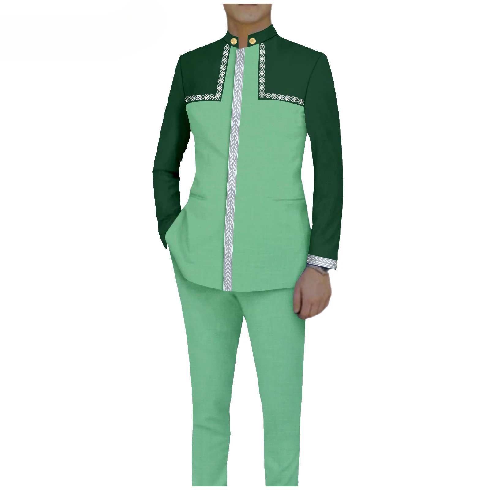 

New Men's Business Casual Slim-fit Men's Suit Fashion Wedding Formal Men's Suit Two-piece Set Can Be Customized Suits for Men