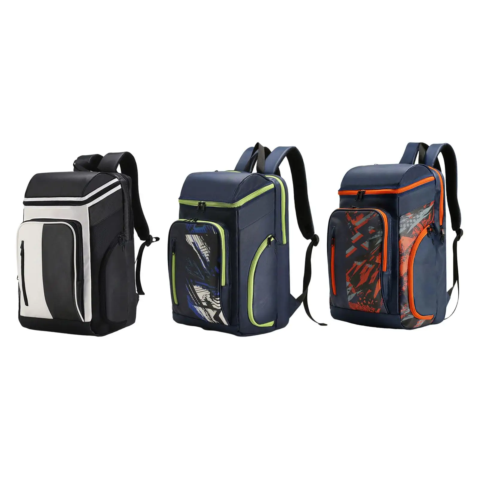 

All Purpose Tennis Bag Rucksack with Shoe Compartment Paddle Bag for Pickleball Squash Badminton Equipment