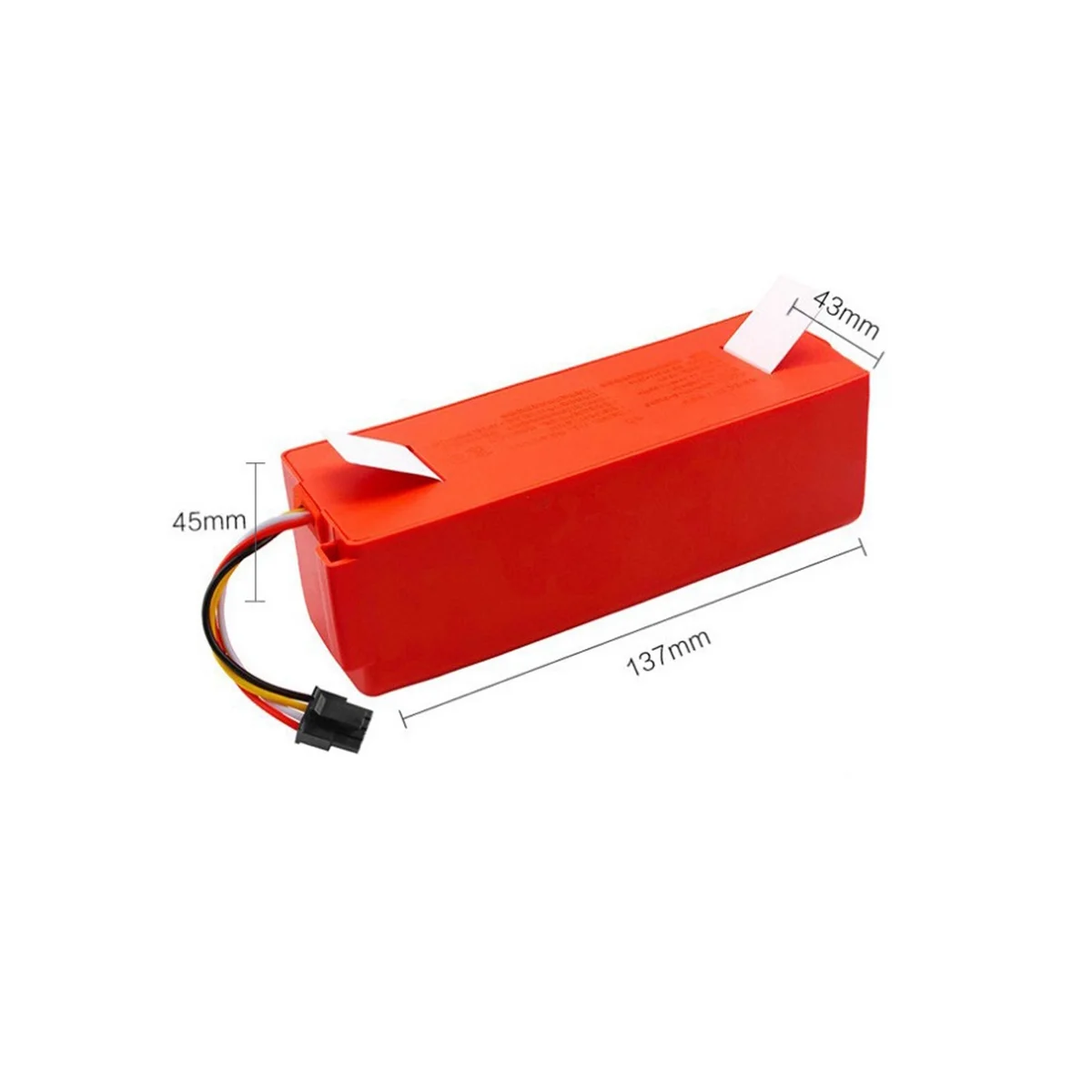 BRR-2P4S-5200S-Batería de repuesto para aspiradora robótica, 14,4 V, 5200MAh, para Xiaomi Roborock S55, S60, S65, S50, S51, S5 MAX