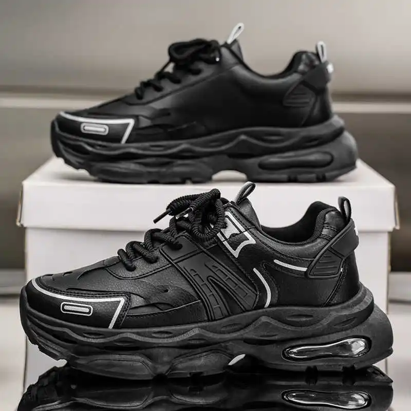 

Красные кроссовки на платформе для теннисной подошве для мужчин, баскетбольная мужская спортивная обувь больших размеров, кроссовки, новые оригинальные кроссовки Fast Pro Life