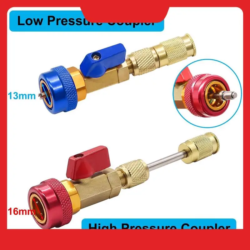 

R134A Набор инструментов для быстрого снятия сердечника клапана — инструмент для снятия сердечника клапана кондиционера высокого и низкого давления, сердечники штока клапана