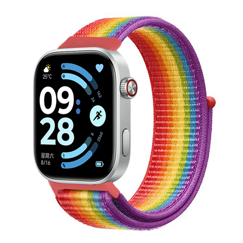 Original Nylon-Schlaufe für Redmi Watch 6 5 4 Armband Zubehör Sport Atmungsaktives Correa Ersatz-Armband Redmi Watch Series Band