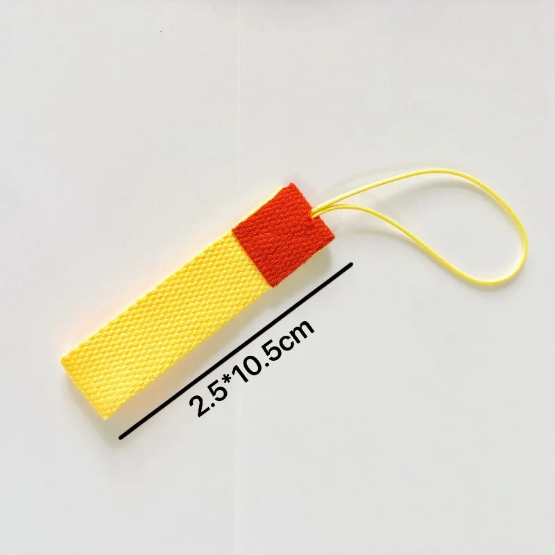 Custom Name Number Candy Color Contrasting Ribbon Short Phone Case Hanging Rope Luggage Anti Lost Hanging Tag Webbing Keychain