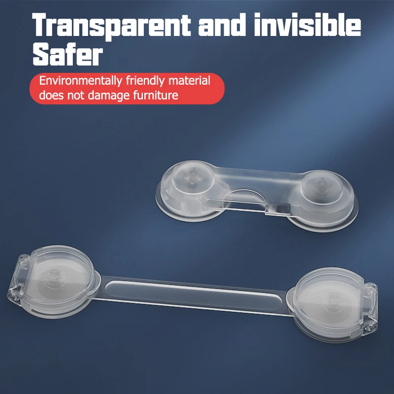 Baby Cabinet Locks Strap Drawer Lock Child Anti Opening Refrigerator Lock Home Baby Anti Pinch Safety Protection Buckle