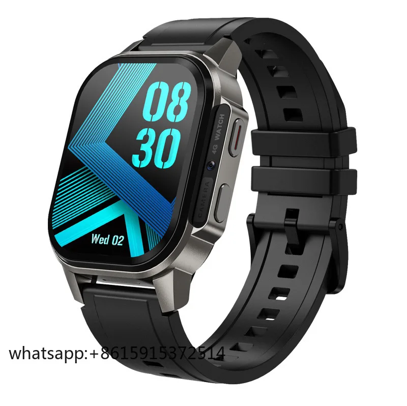 TLCRETE DM62 4G Android Smart Phone Watch 2.13 Inch AMOLED Screen GPS Navigation 950mAh Battery SIM Card Camera WIFI  Smartwatch