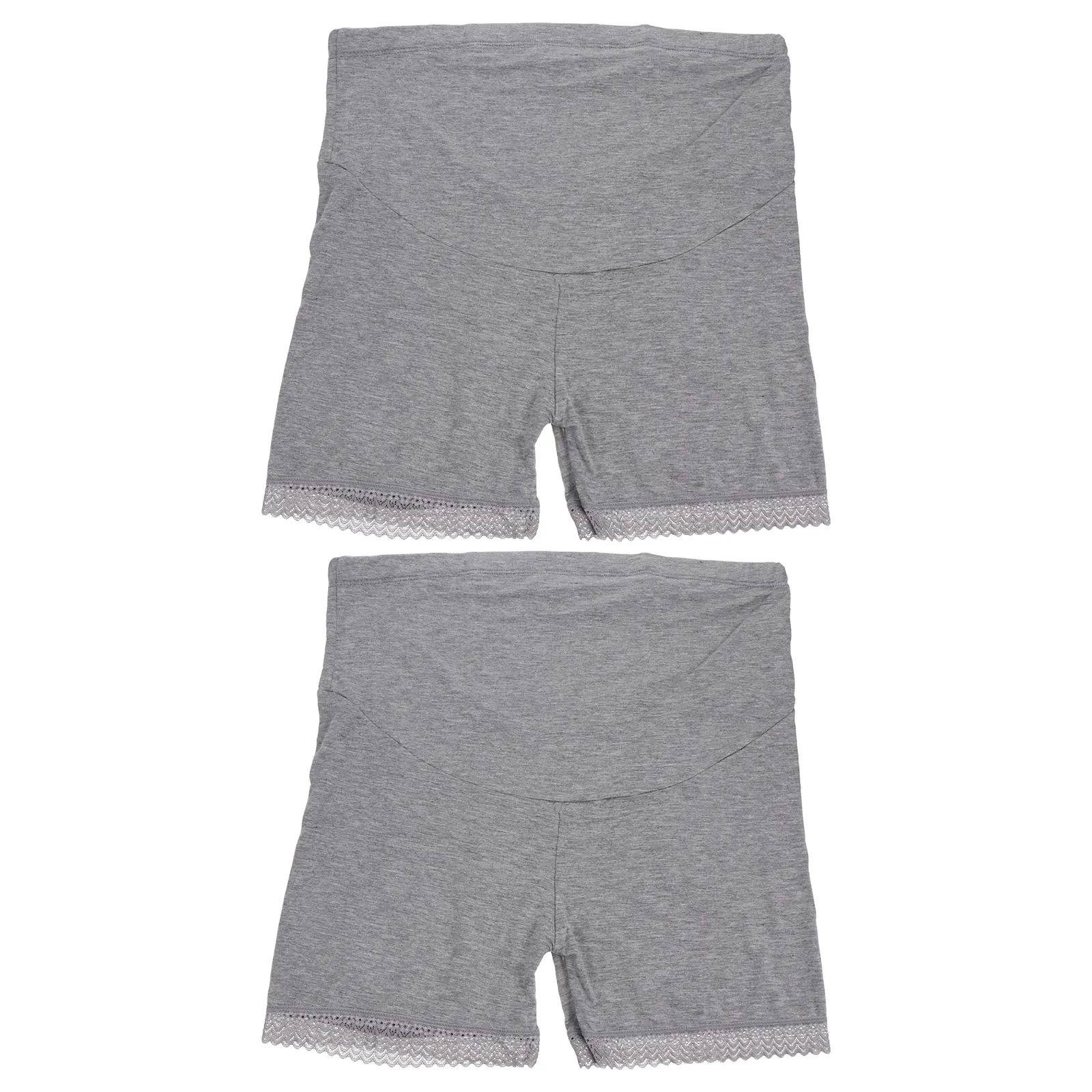

2Pcs Pregnant Panties Cotton High Waist Maternity Underwear Elastic Abdomen Support Lightweight Breathable Pants