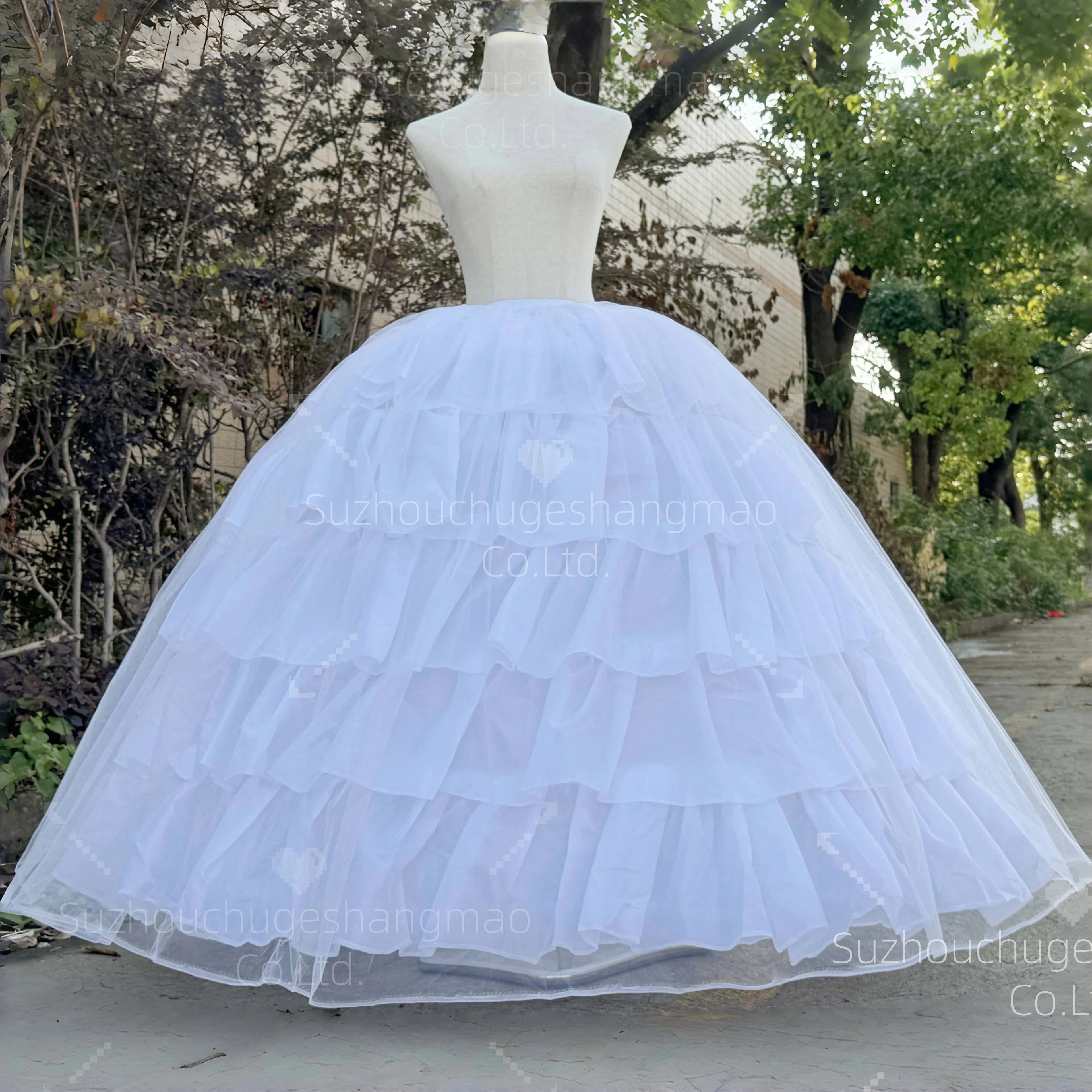 2026 New 6-Hoop Ultra Fluffy Petticoat Crinoline For Wedding Dress  Bridal Underskirt