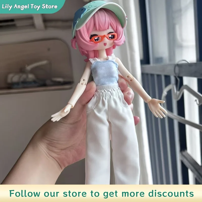 Fuyou Fantastic 24cm Hair-Planted Special 1/6 Ball Jointed Doll Bjd Posable Doll Collectible Action Figure Gift For Fans Women