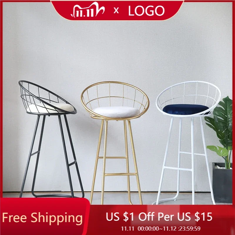 Bar Chairs For Coffee Shop Minimalistic Designer Barstools For Kitchen Design Vanity Sillas Para Barra De Cocina Home Furniture