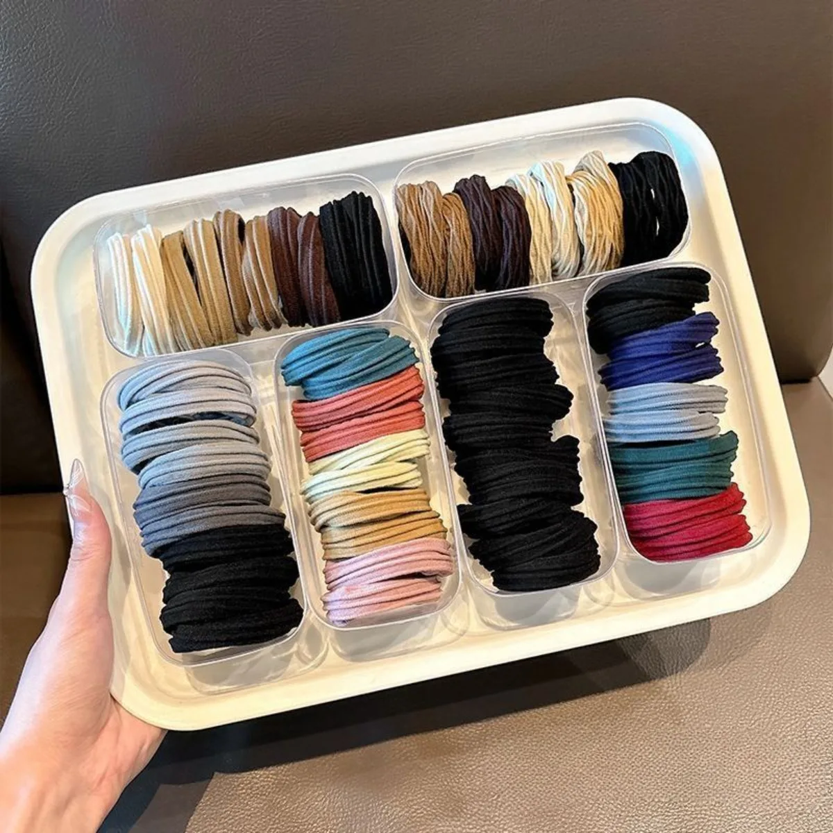 10 Stück hochelastische, langlebige Gummi-Haarbänder, neuer Typ, Haarschmuck für Frauen und Mädchen, Haargummis, elastische Haarbänder