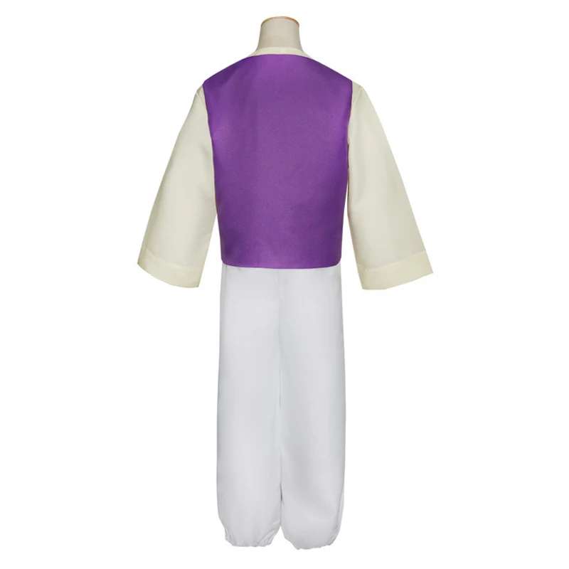 Volwassen Kinderen Aladdin Lamp Prins Cosplay Kostuums Mannen Aladdin Kostuum Halloween Anime Cosplay Pak Fancy Suits Adam Prins Kleding