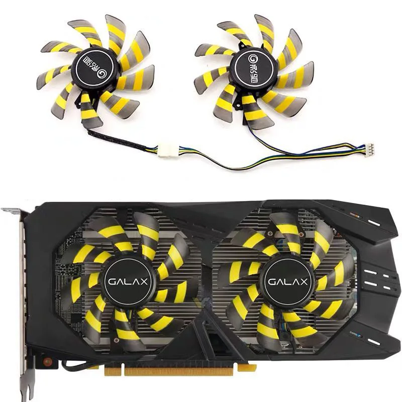 

Original 2pcs GA92O2U 4PIN 85mm GTX970 GPU Cooler for GALAXY GTX660TI 760 780 780TI 950 960 970 Graphics Card Cooler Fan