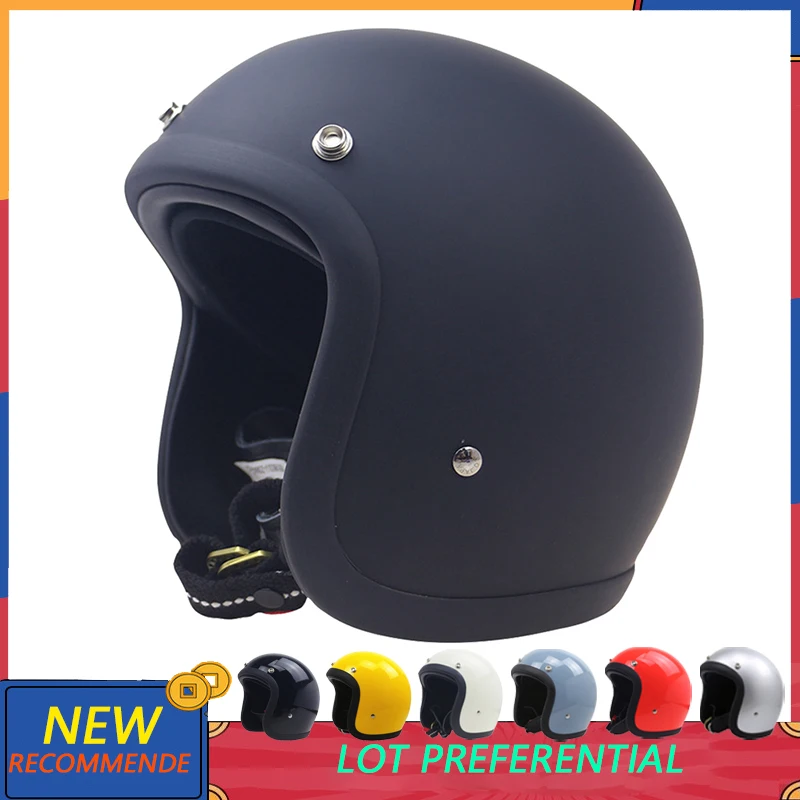 Small Shape Open Face Retro Low Profile TT&CO Serial Motorbike Helmet Motorcycle Helmet 500TX Helmet Japanese style Korea Style