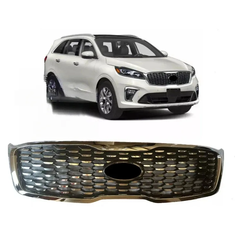 

2018 Sorento Front Grill ABS Plastic Premium Front Bumper Grille for Enhanced Style and Peormance