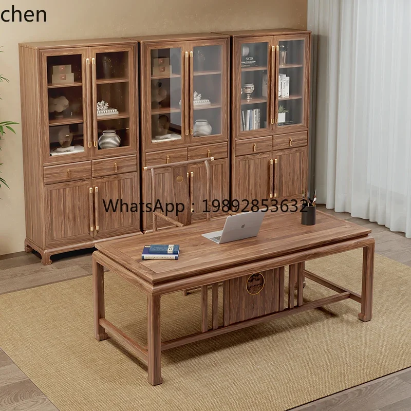 ZML Escritorio de madera maciza Escritorio para el hogar Escritorio moderno y sencillo para caligrafía y pintura