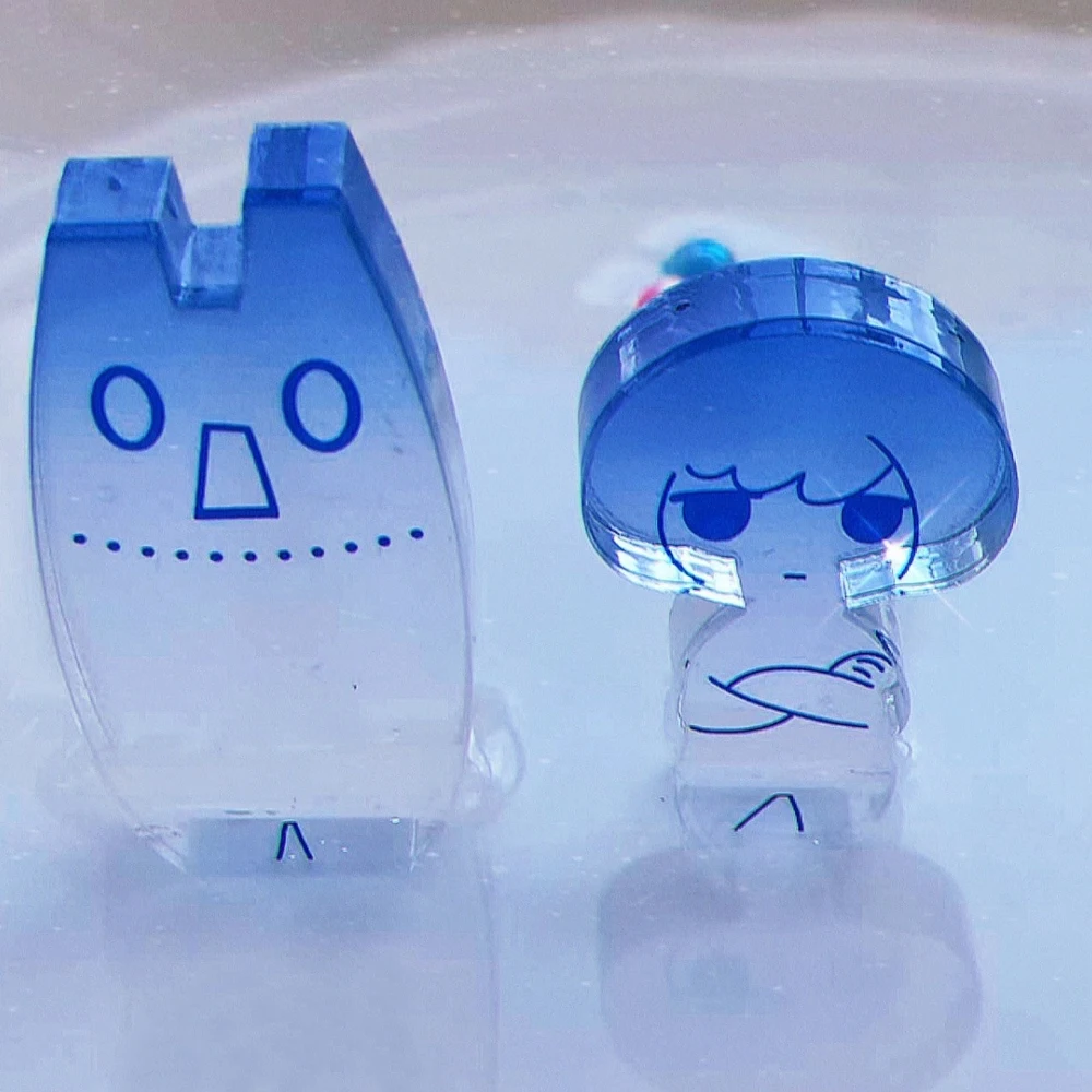 Yorushika Hitchcock Cosplay Standing Plate Acrylic Cartoon Figure Stand Desktop Decoration Accessories Prop