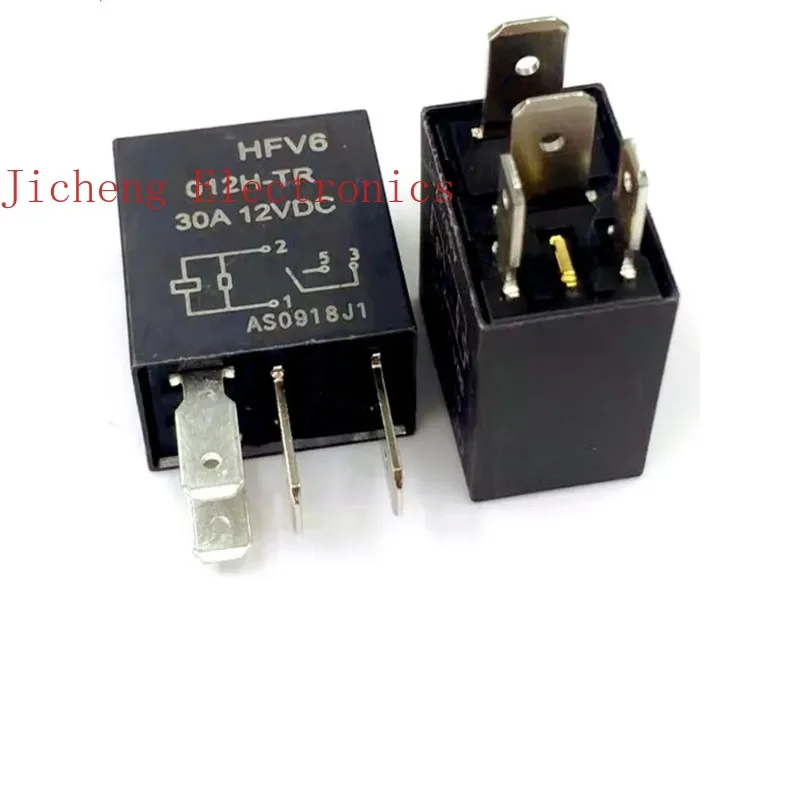 

10PCS HFV6 012H-TR 30A 12VDC 4Pins 12V Relay