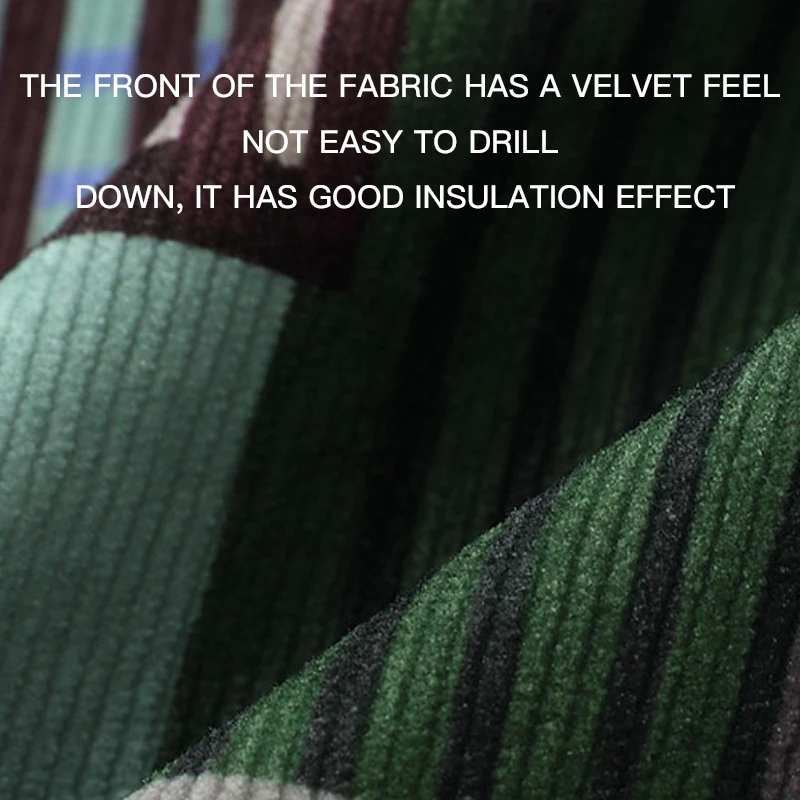 MOVEUP Women's Winter Down Jacket FUN Series Colorful Stripe Check Daily Cropped Jacket 2026 New Casual Warm Outerwear 3ELD11203