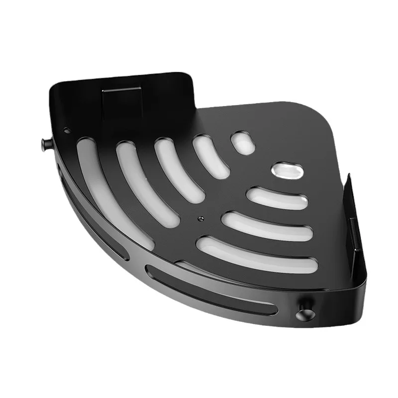 

Cloududa No-Drill Triangular Wall-Mounted Shelf Suitable for Bathroom Sinks Toilets Kitchens and Bathroom Storage